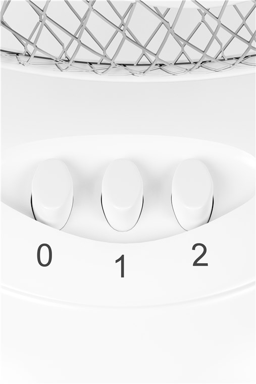 9 Zoll Tischventilator - oszillierender, leiser Standventilator mit Stromkabel 9 Zoll Tischventilator - oszillierender, leiser Standventilator mit Stromkabel