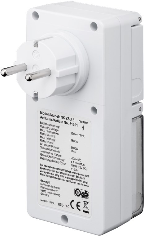 Digitale Zeitschaltuhr IP44 - Leicht zu bedienende, digitale Zeitschaltuhr Digitale Zeitschaltuhr IP44 - Leicht zu bedienende, digitale Zeitschaltuhr