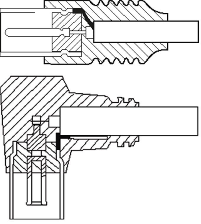 Gewinkeltes Antennenkabel ( - Kabellänge 5 m - Koax-Stecker > Koax-Buchse 90° Gewinkeltes Antennenkabel ( - Kabellänge 5 m - Koax-Stecker > Koax-Buchse 90°