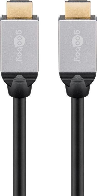 High-Speed-HDMI™-Kabel mit Ethernet (Goobay Series 2.0) - Kabellänge 2 m - HDMI™-Stecker (Typ A) > HDMI™-Stecker (Typ A)