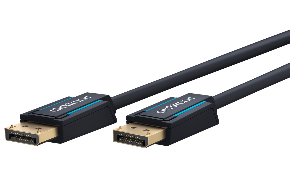 DisplayPort-Kabel DisplayPort-Kabel - Kabellänge 1 m - Premium-Kabel|1x DisplayPort-Stecker 1x DisplayPort-Stecker|1,0 m|UHD 4K @ 60 Hz