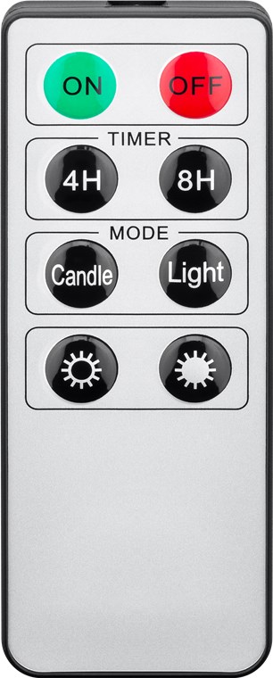 10 kabellose LED-Weihnachtsbaumkerzen - mit Klemmen und IR-Fernbedienung zur Steuerung von Timer, Leuchtmodi und Dimmer 10 kabellose LED-Weihnachtsbaumkerzen - mit Klemmen und IR-Fernbedienung zur Steuerung von Timer, Leuchtmodi und Dimmer