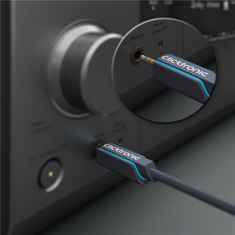 3,5-mm-AUX-Kabel, stereo - Kabellänge 10 m - Premium-Kabel|1x 3,5-mm-Klinken-Stecker 1x 3,5-mm-Klinken-Stecker|10,0 m|OFC-Innenleiter