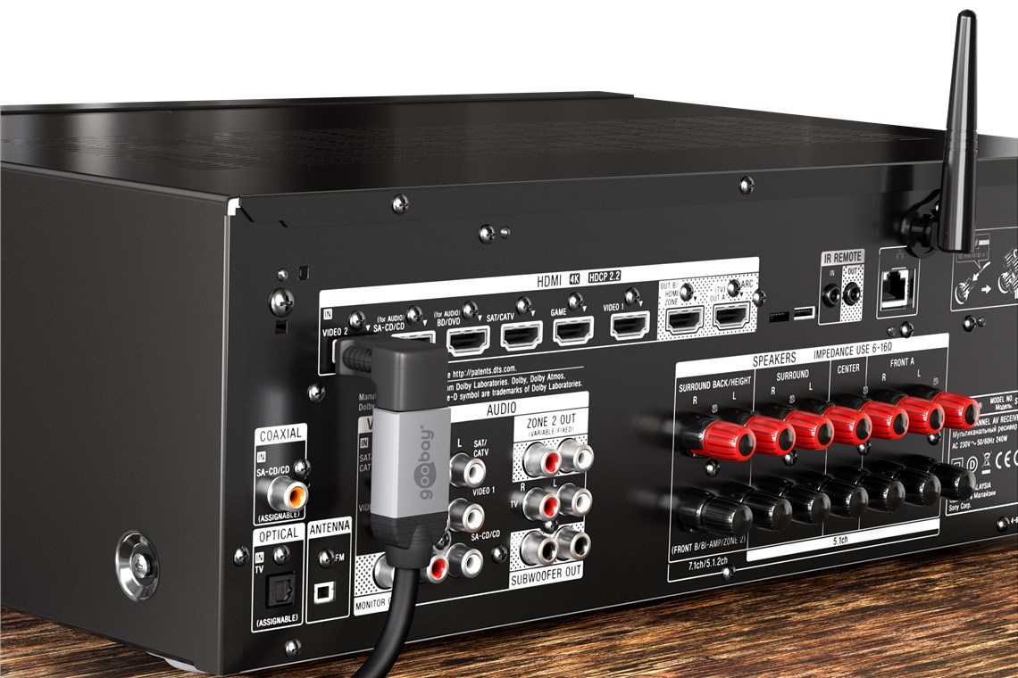 HDMI™ Winkeladapter, vergoldet - Anschluss, Typ HDMI™-Buchse (Typ A) - HDMI™-Buchse (Typ A) > HDMI™-Stecker (Typ A) 270° HDMI™ Winkeladapter, vergoldet - Anschluss, Typ HDMI™-Buchse (Typ A) - HDMI™-Buchse (Typ A) > HDMI™-Stecker (Typ A) 270°