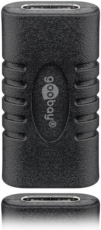 Adapter USB-C™ auf USB-C™, schwarz Adapter USB-C™ auf USB-C™, schwarz - USB-C™-Buchse > USB-C™-Buchse