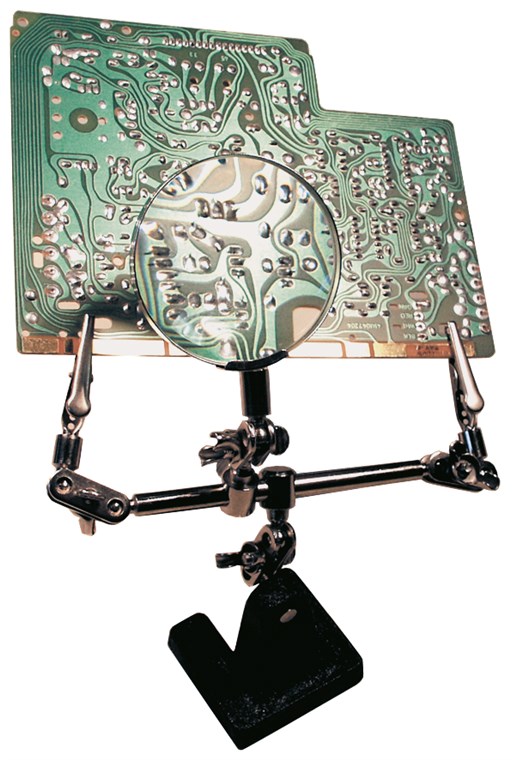 Löthilfe / Dritte Hand mit Lupe 2,5-facher Vergrößerung - die ideale Hilfe z. B. beim Löten, Modellbau Löthilfe / Dritte Hand mit Lupe 2,5-facher Vergrößerung - die ideale Hilfe z. B. beim Löten, Modellbau