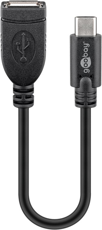 USB-C™-Verlängerungskabel, schwarz - Kabellänge 0.2 m - geeignet für Geräte mit USB-C™ Anschluss USB-C™-Verlängerungskabel, schwarz - Kabellänge 0.2 m - geeignet für Geräte mit USB-C™ Anschluss