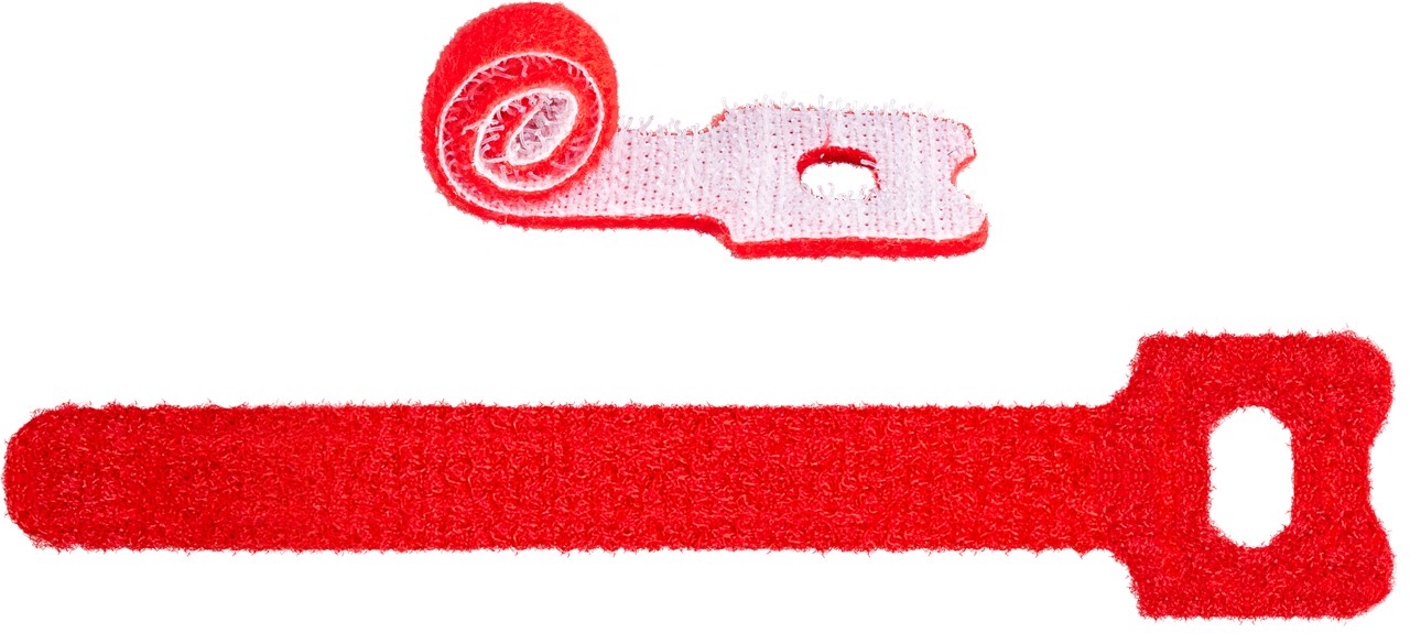 Kabelmanagement Klettverschluss mit Schlaufe - 6er-Set zum Ordnen und Fixieren Kabelmanagement Klettverschluss mit Schlaufe - 6er-Set zum Ordnen und Fixieren