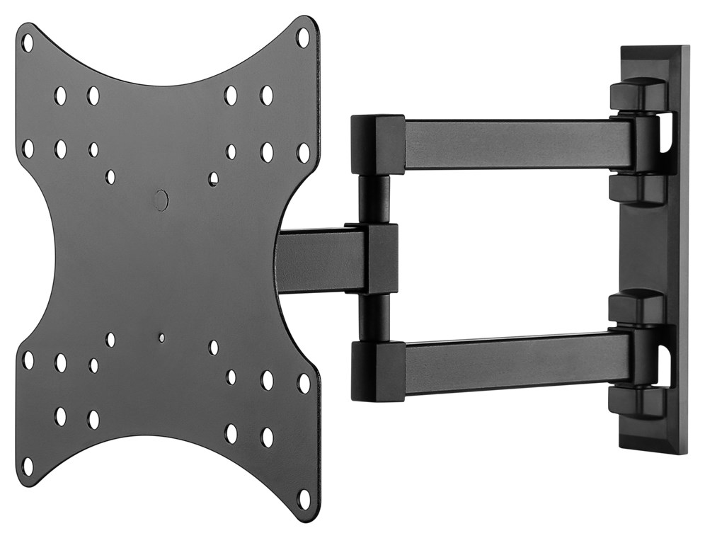 TV-Wandhalterung Basic FULLMOTION (S) - für Fernseher von 23" bis 42" (58-107cm) , vollbewegliches Doppelarmgelenk (schwenkbar und neigbar) bis 20kg