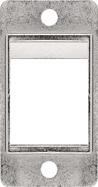 Keystone Halterung zum Geräte- und Gehäuseeinbau - Geeignet für Keystone-Port mit 19,2 x 14,9 mm Keystone Halterung zum Geräte- und Gehäuseeinbau - Geeignet für Keystone-Port mit 19,2 x 14,9 mm