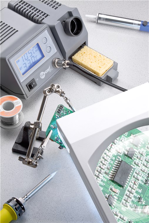 Digitale Lötstation EP5, 48 Watt - Lötstation Set digital mit großer beleuchteter LCD-Anzeige (60 x 30 mm) Digitale Lötstation EP5, 48 Watt - Lötstation Set digital mit großer beleuchteter LCD-Anzeige (60 x 30 mm)