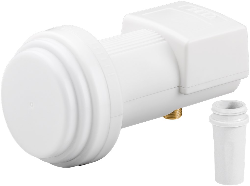 Universal Single LNB - digitaler SAT-LNB (DVB-S2) für 1 Teilnehmer (8K/4K/UHD/HDTV/3D Empfang) Universal Single LNB - digitaler SAT-LNB (DVB-S2) für 1 Teilnehmer (8K/4K/UHD/HDTV/3D Empfang)