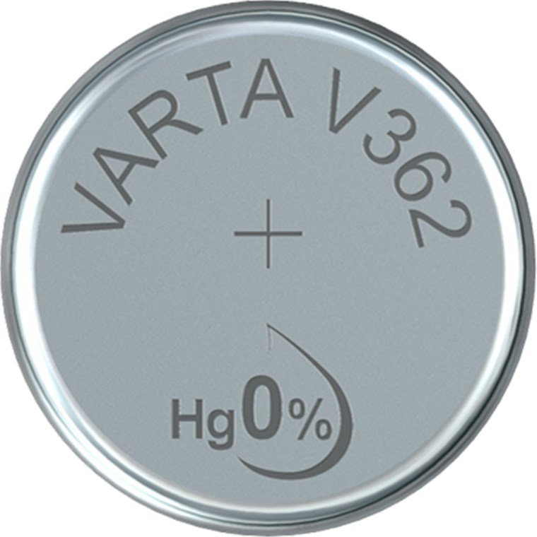 SR58 (V362) - Silberoxid-Zink-Knopfzelle, 1,55 V Uhrenbatterie