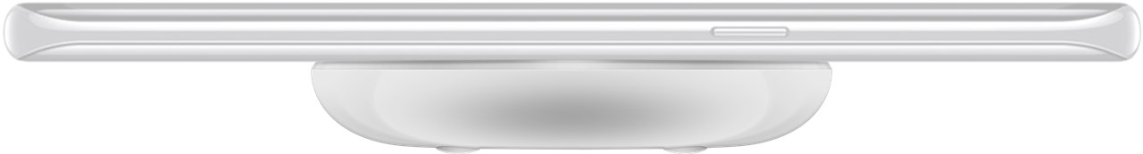 Kabelloses Ladegerät 5 W, weiß - für Smartphones und Geräte mit Qi-Standard Kabelloses Ladegerät 5 W, weiß - für Smartphones und Geräte mit Qi-Standard