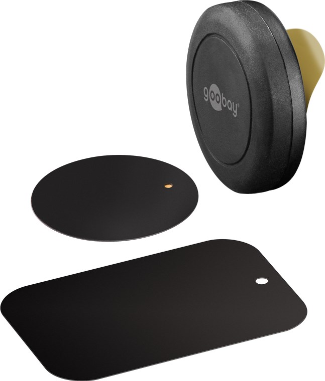 Universal Magnethalterung, selbstklebend - zur schnellen und sicheren Befestigung von Smartphones im Auto oder Haushalt Universal Magnethalterung, selbstklebend - zur schnellen und sicheren Befestigung von Smartphones im Auto oder Haushalt