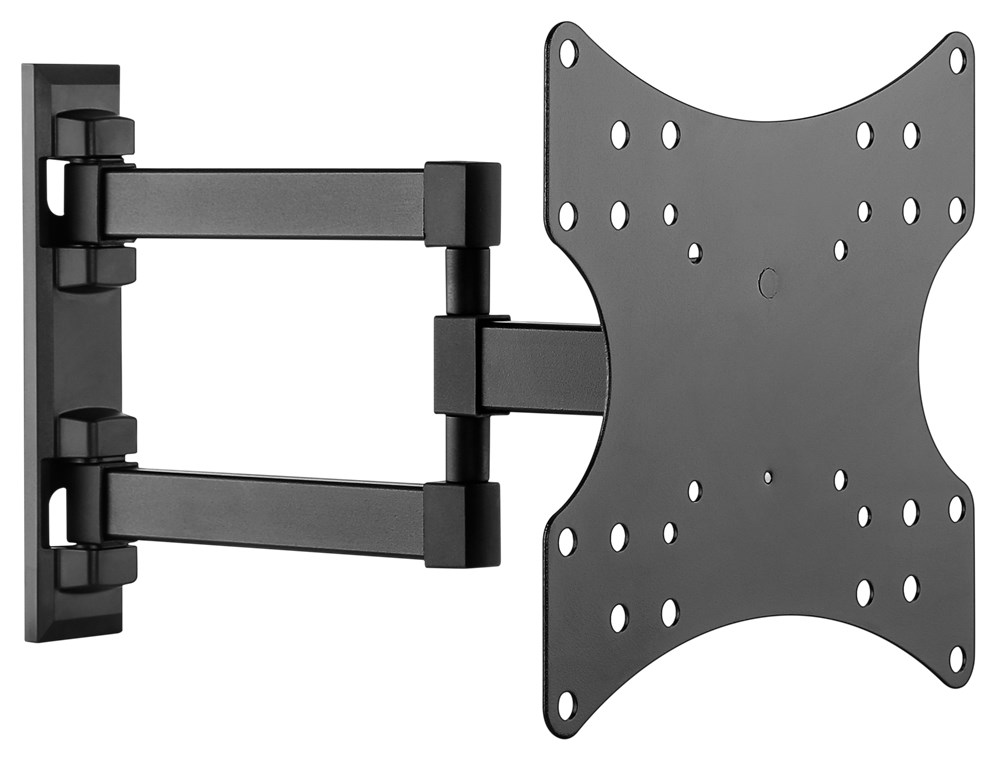 TV-Wandhalterung Basic FULLMOTION (S) - für Fernseher von 23" bis 42" (58-107cm) , vollbewegliches Doppelarmgelenk (schwenkbar und neigbar) bis 20kg