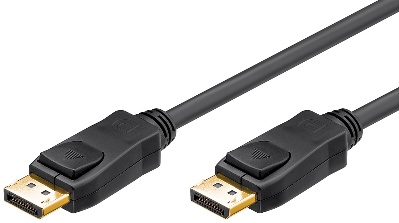 DisplayPort Verbindungskabel 1.2 VESA, vergoldet - Kabellänge 5 m - DisplayPort-Stecker > DisplayPort-Stecker DisplayPort Verbindungskabel 1.2 VESA, vergoldet - Kabellänge 5 m - DisplayPort-Stecker > DisplayPort-Stecker