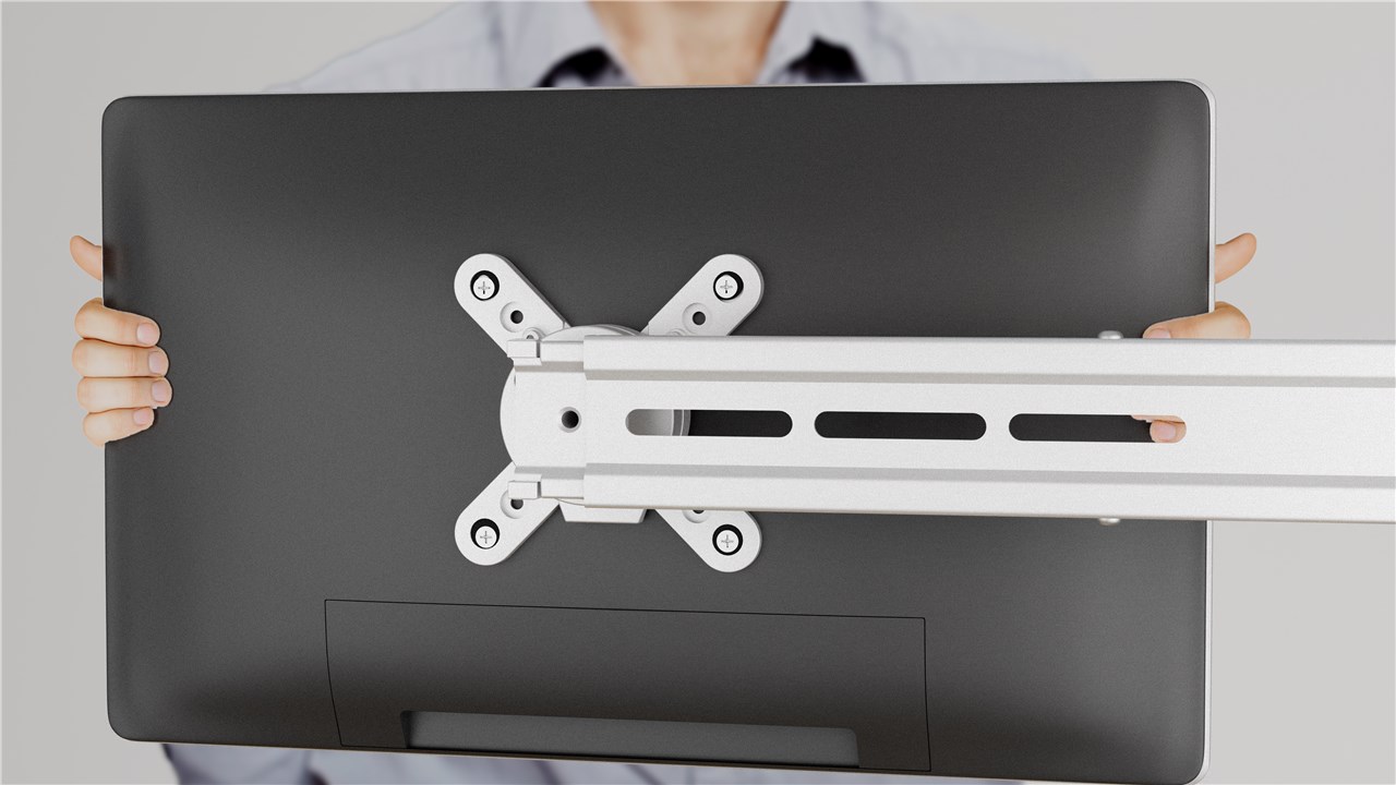 Monitorhalterung TWIN - zur Tischmontage für zwei Bildschirme, höhenverstellbar, (schwenkbar und neigbar) bis 8kg Monitorhalterung TWIN - zur Tischmontage für zwei Bildschirme, höhenverstellbar, (schwenkbar und neigbar) bis 8kg