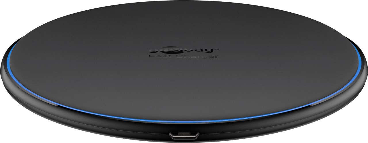 Kabelloses Schnellladegerät 10 W - geeignet für Smartphones und Geräte mit Qi-Standard Kabelloses Schnellladegerät 10 W - geeignet für Smartphones und Geräte mit Qi-Standard