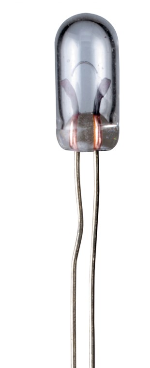 T1 Kleinst-Glühlampe, 0,84 W T1 Kleinst-Glühlampe, 0,56 W - Max. Leistungsaufnahme 0.56 W - Cable Strand, 14 V (DC), 40 mA