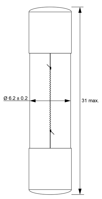Pilotlampe, 2 W - Max. Leistungsaufnahme 2 W - 8 V (DC), 250 mA Pilotlampe, 2 W - Max. Leistungsaufnahme 2 W - 8 V (DC), 250 mA