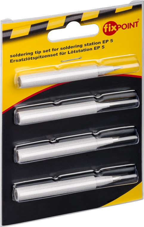 Ersatzlötspitzenset für Lötstation EP 5 / EP 6, Lötkolben, verschiedene Ausführungen - Ersatzlötspitzen für Artikel 51098, 59865 Ersatzlötspitzenset für Lötstation EP 5 / EP 6, Lötkolben, verschiedene Ausführungen - Ersatzlötspitzen für Artikel 51098, 59865