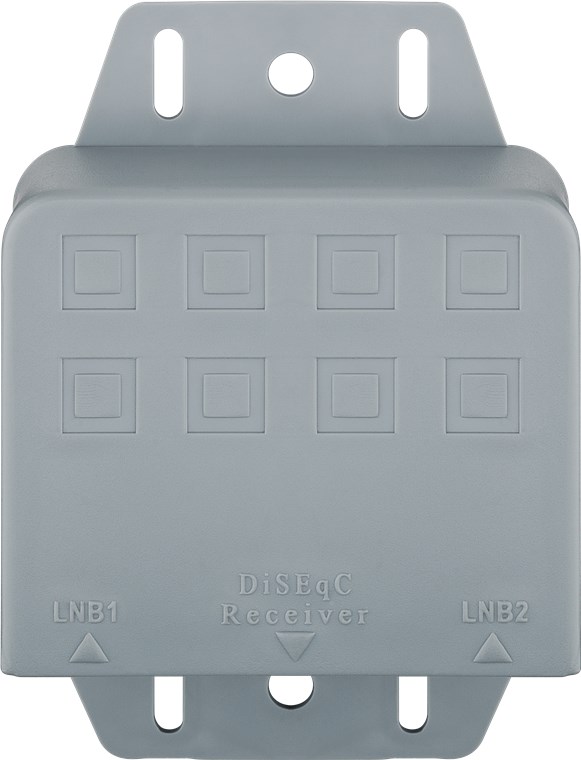 DiSEqC Umschalter 2x1 - Verbrauchseinheit - mit Wetterschutzhaube DiSEqC Umschalter 2x1 - Verbrauchseinheit - mit Wetterschutzhaube