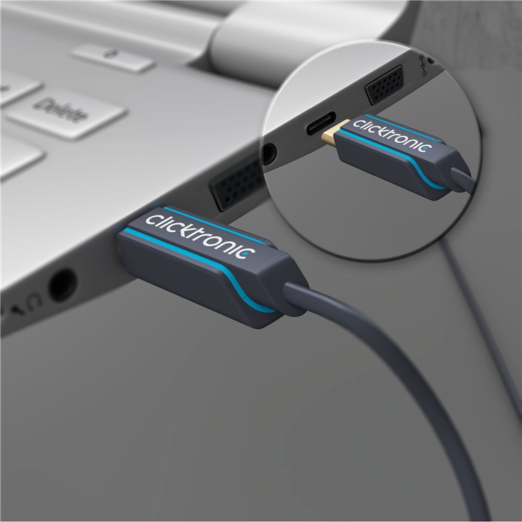 USB-C™-auf-DisplayPort-Adapterkabel - Kabellänge 1 m - Premium-Kabel|USB-C™-Stecker DisplayPort-Stecker|1,0 m|4K @ 60 Hz