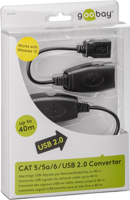 USB 2.0 Hi-Speed Verlängerungskabel, Schwarz - USB 2.0-Stecker (Typ A) > USB 2.0-Buchse (Typ A) USB 2.0 Hi-Speed Verlängerungskabel, Schwarz - USB 2.0-Stecker (Typ A) > USB 2.0-Buchse (Typ A)