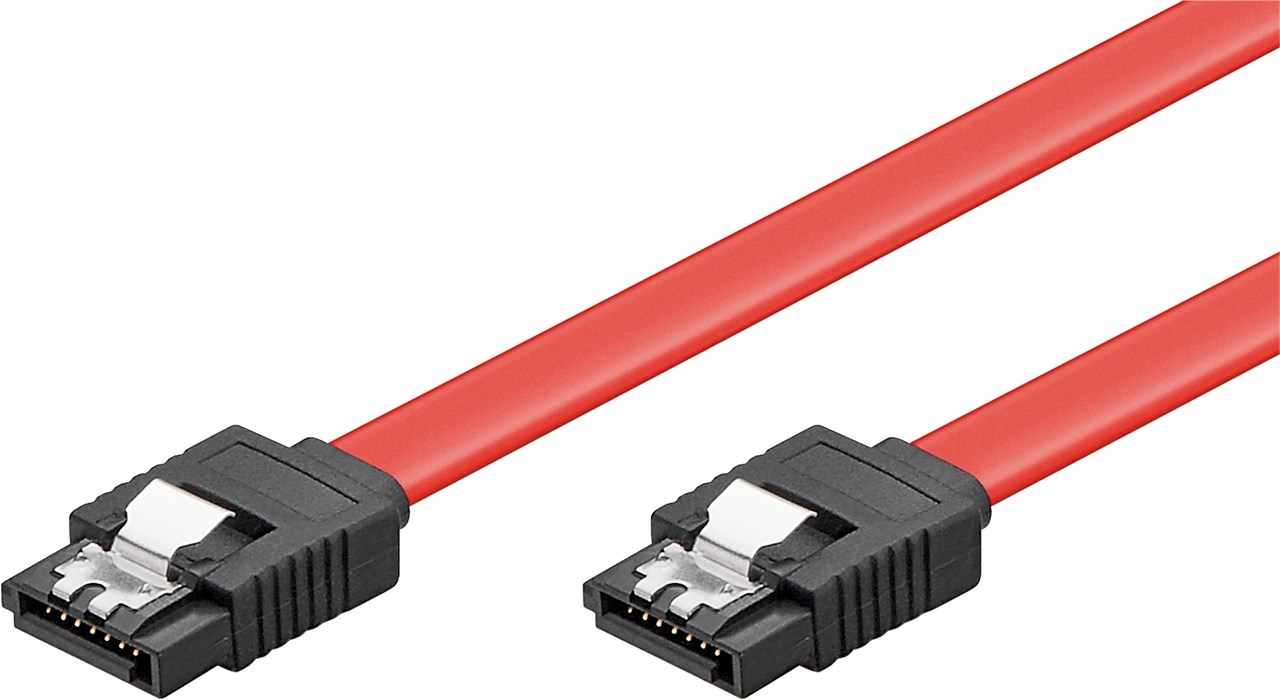 HDD S-ATA Kabel 1.5 GBits / 3 GBits Clip HDD S-ATA Kabel 1.5 GBits / 3 GBits Clip - Kabellänge 0.5 m - SATA L-Typ Stecker > SATA L-Typ Stecker
