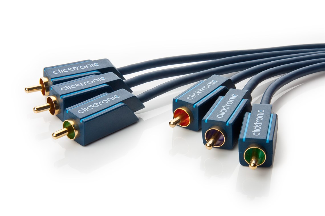 YUV Komponentenkabel YUV Komponentenkabel - Kabellänge 10 m - Cinch-Kabel für die RGB-Bildübertragung