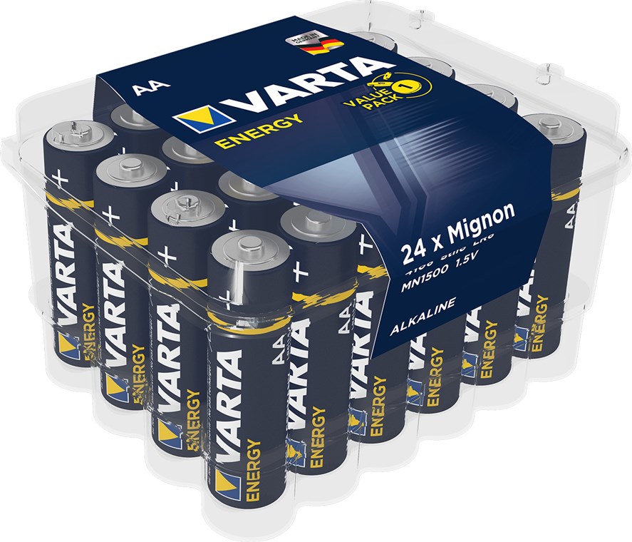 LR6/AA (Mignon) (4106) - Klapp-Blister - Alkali-Mangan Batterie (Alkaline), 1,5 V