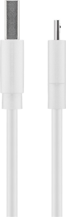 Micro USB Schnelllade- und Synchronisationskabel - Farbversion Weiß - für Android-Geräte; weiß