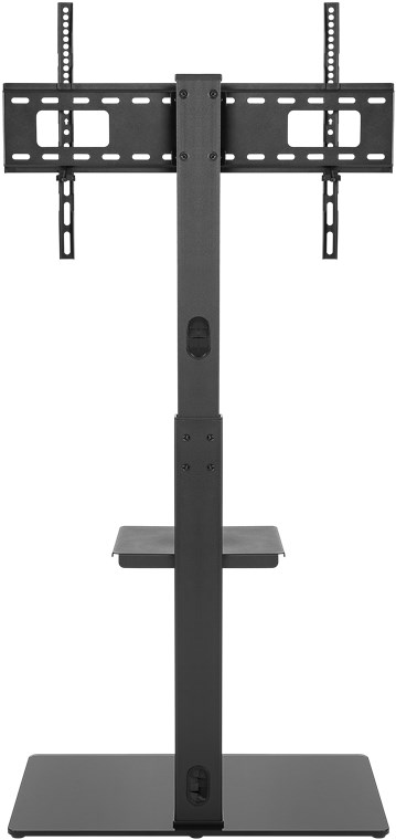 TV-Bodenständer Basic (Größe L) - für Fernseher und Monitore zwischen 37 und 70 Zoll (94-178 cm) bis 40 kg, schwenkbar