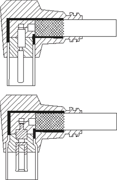 Gewinkeltes Antennenkabel (80 dB), 2x geschirmt - Kabellänge 2.5 m - Koax-Stecker 90° > Koax-Buchse 90° (vollständig geschirmt) Gewinkeltes Antennenkabel (80 dB), 2x geschirmt - Kabellänge 2.5 m - Koax-Stecker 90° > Koax-Buchse 90° (vollständig geschirmt)