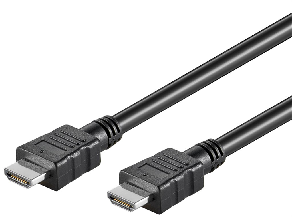 High Speed HDMI®/™ Kabel mit Ethernet High Speed HDMI®/™ Kabel mit Ethernet - Kabellänge 0.5 m - HDMI™-Stecker (Typ A) > HDMI™-Stecker (Typ A)