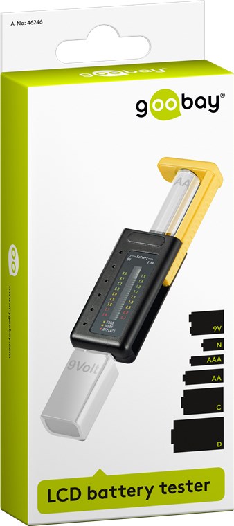 LCD-Batterietester - für Standardzellen LCD-Batterietester - für Standardzellen