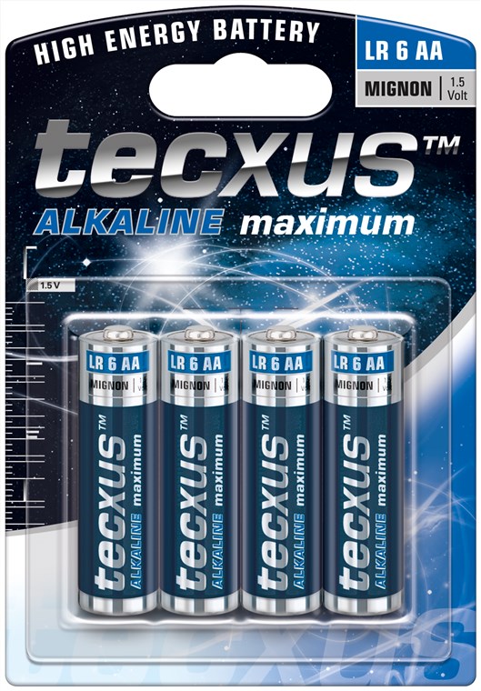 LR6/AA (Mignon) - Alkali-Mangan Batterie (Alkaline), 1,5 V