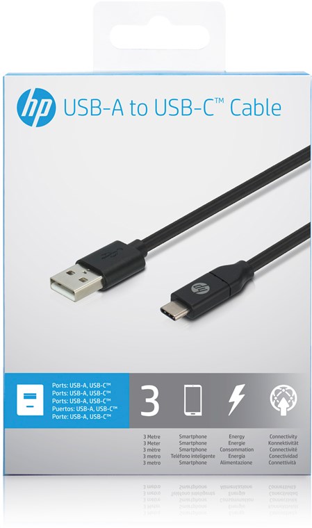 USB A auf USB-C™ Kabel - Kabellänge 3 m - USB 3.0-Stecker (Typ A) > USB-C™-Stecker USB A auf USB-C™ Kabel - Kabellänge 3 m - USB 3.0-Stecker (Typ A) > USB-C™-Stecker