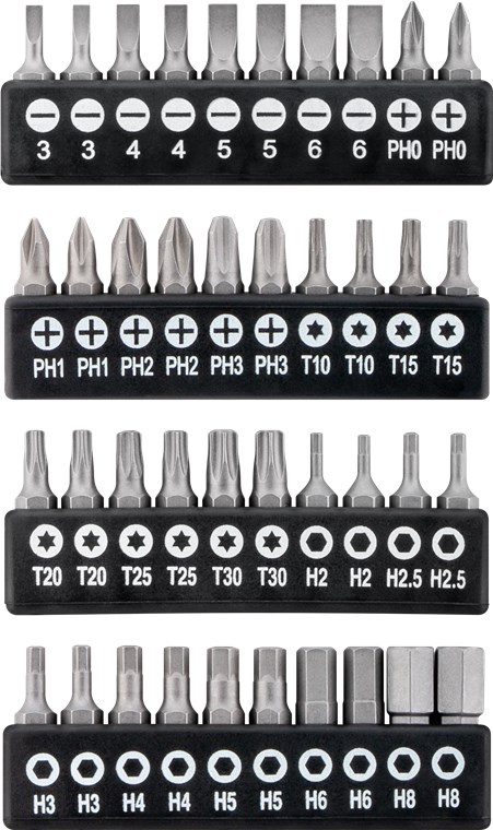58-teiliger Schraubendreher-Koffer - Lieferung in robustem Kunststoffkoffer 58-teiliger Schraubendreher-Koffer - Lieferung in robustem Kunststoffkoffer