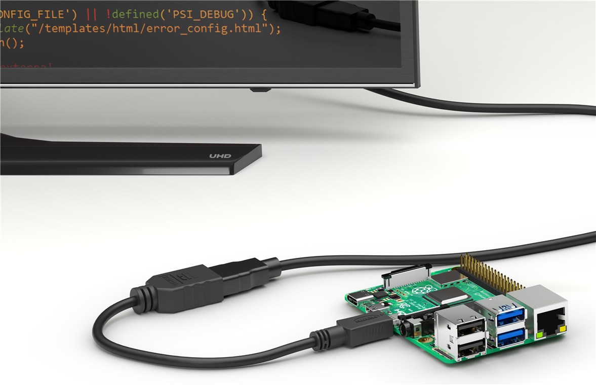 Micro HDMI™ / HDMI™-Adapter - HDMI™ Micro-Stecker (Typ D) > HDMI™-Buchse (Typ A) Micro HDMI™ / HDMI™-Adapter - HDMI™ Micro-Stecker (Typ D) > HDMI™-Buchse (Typ A)