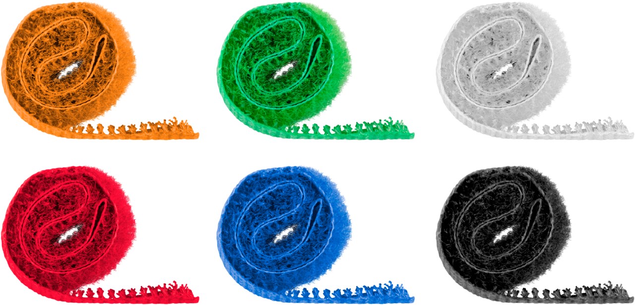 Kabelmanagement Klettverschluss - 6er-Set zum Ordnen und Fixieren Kabelmanagement Klettverschluss - 6er-Set zum Ordnen und Fixieren
