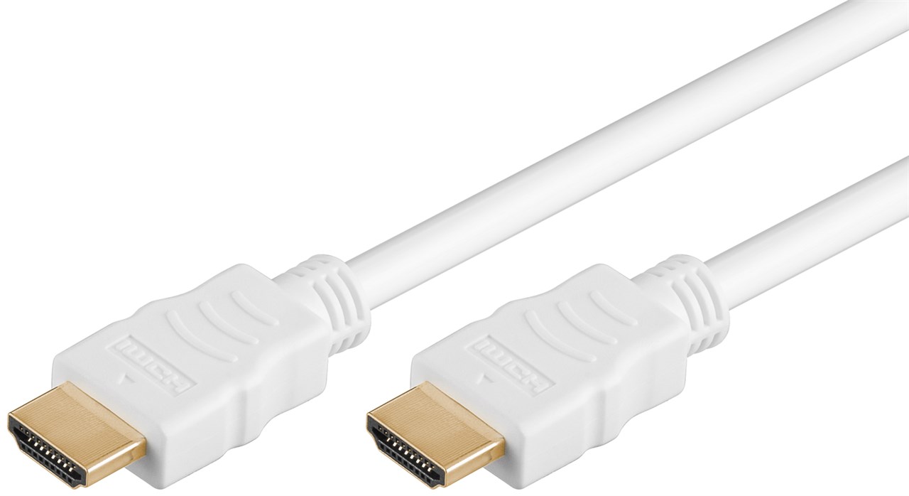 High Speed HDMI®/™ Kabel mit Ethernet High Speed HDMI®/™ Kabel mit Ethernet - Kabellänge 0.5 m - HDMI™-Stecker (Typ A) > HDMI™-Stecker (Typ A)