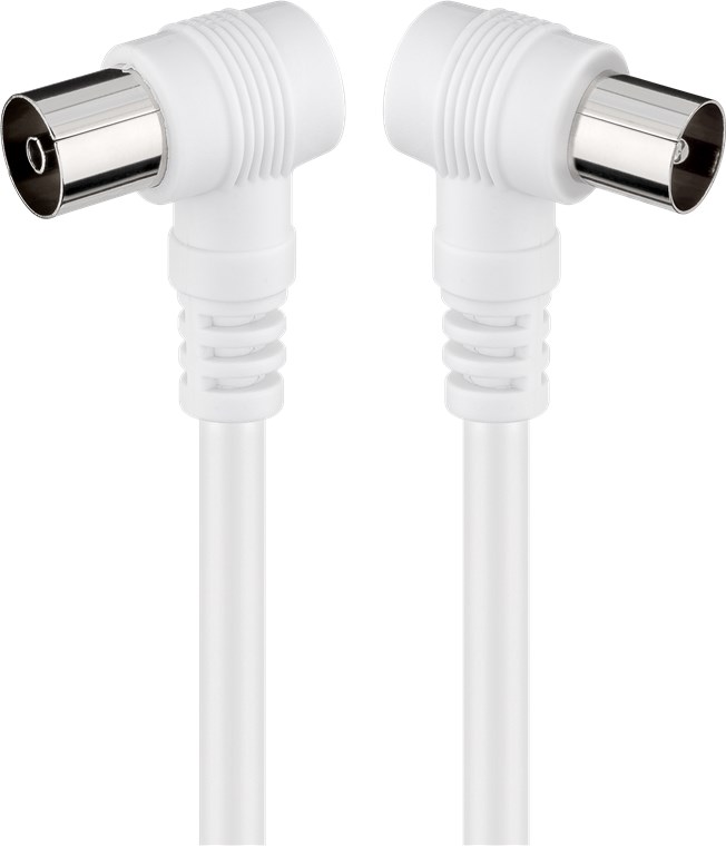 Gewinkeltes Antennenkabel ( Gewinkeltes Antennenkabel ( - Kabellänge 1.5 m - Koax-Stecker 90° > Koax-Buchse 90°