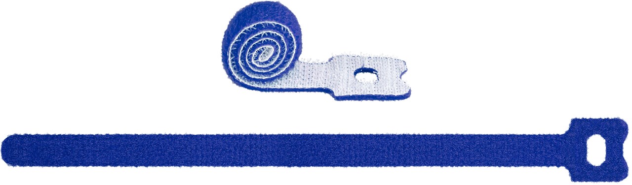 Kabelmanagement Klettverschluss mit Schlaufe - 6er-Set zum Ordnen und Fixieren Kabelmanagement Klettverschluss mit Schlaufe - 6er-Set zum Ordnen und Fixieren