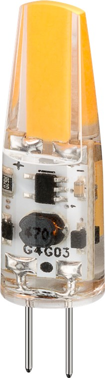 LED Kompaktlampe, 1,5 W LED Kompaktlampe, 1,5 W - Sockel G4, warmweiß, nicht dimmbar