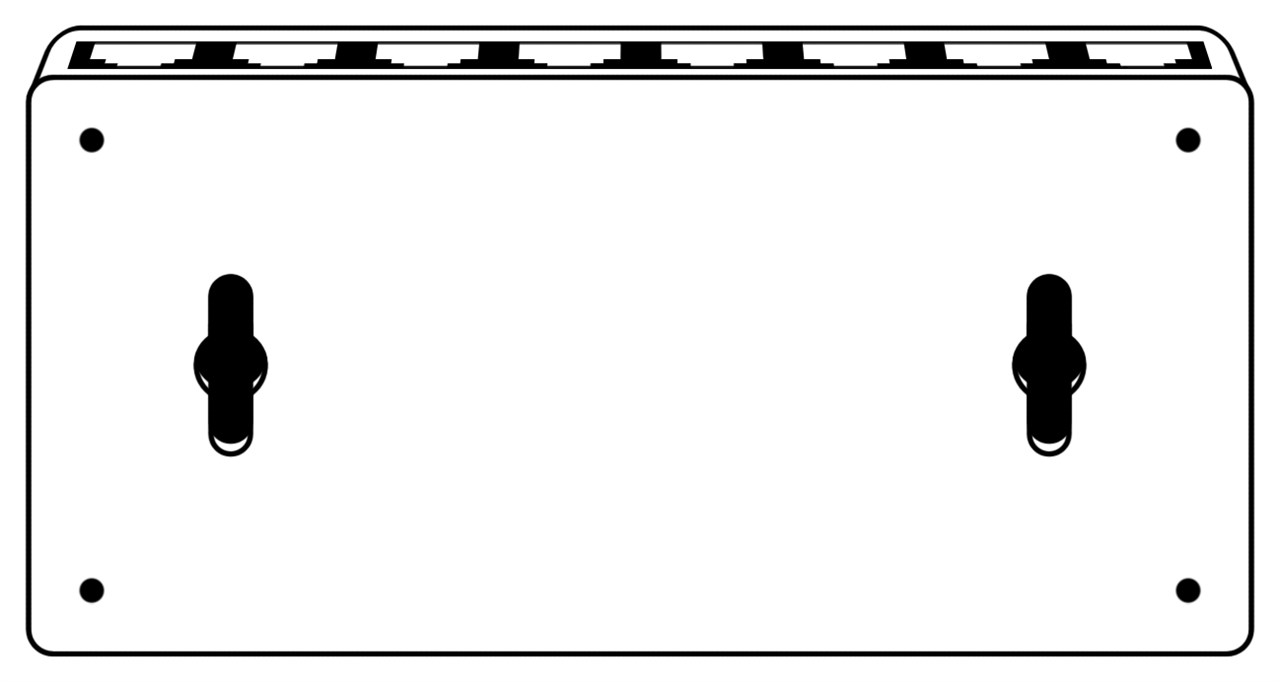 8 Port Fast Ethernet-Switch - 8x RJ45-Buchsen, Auto-Negotiation, 100 Mbit/s 8 Port Fast Ethernet-Switch - 8x RJ45-Buchsen, Auto-Negotiation, 100 Mbit/s