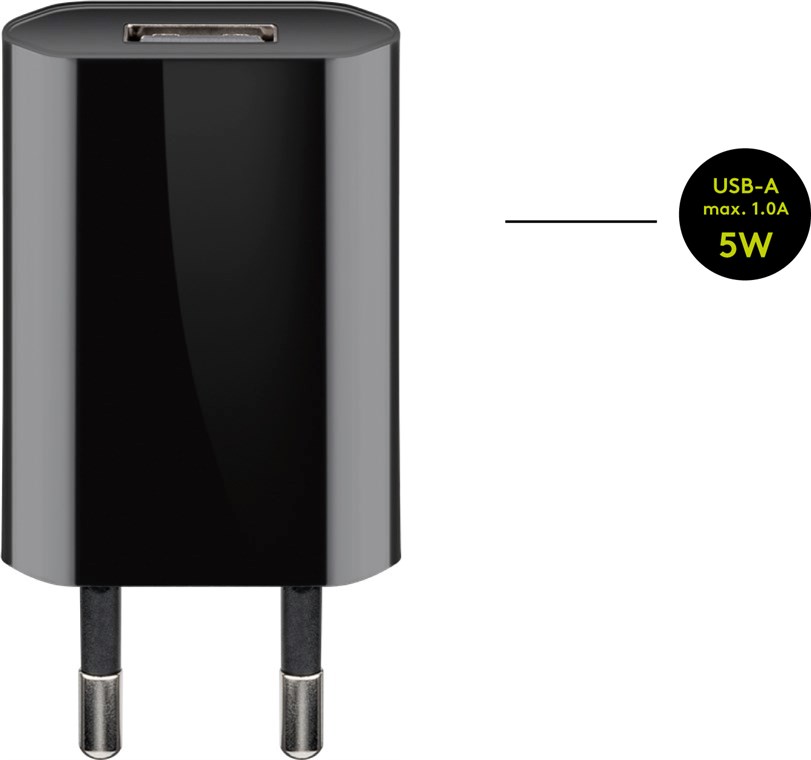 Micro USB-Ladeset 1 A - Netzteil mit Micro USB Kabel 1m (Schwarz) Micro USB-Ladeset 1 A - Netzteil mit Micro USB Kabel 1m (Schwarz)