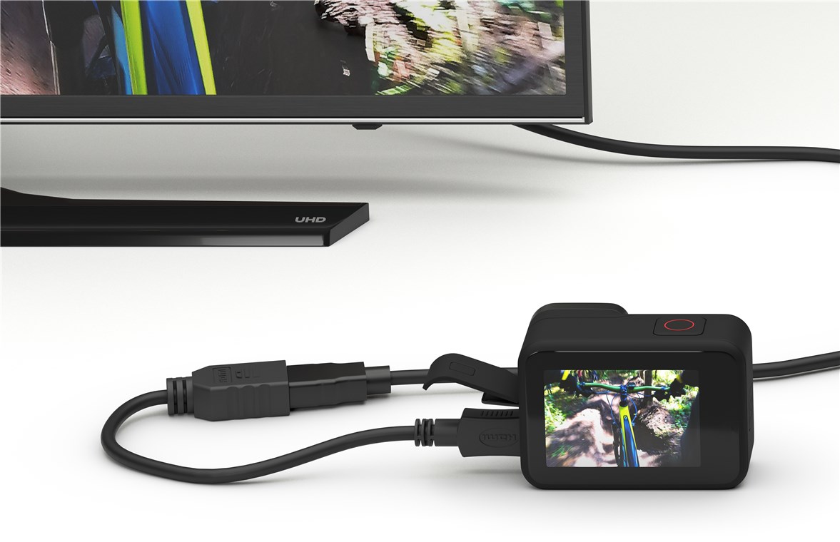 Micro HDMI™ / HDMI™-Adapter - HDMI™ Micro-Stecker (Typ D) > HDMI™-Buchse (Typ A) Micro HDMI™ / HDMI™-Adapter - HDMI™ Micro-Stecker (Typ D) > HDMI™-Buchse (Typ A)