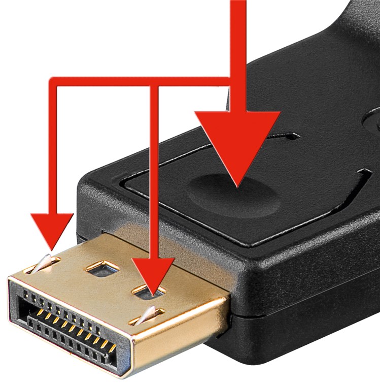 DisplayPort/VGA Adapter 1.1, vergoldet - Farbversion Schwarz DisplayPort/VGA Adapter 1.1, vergoldet - Farbversion Schwarz
